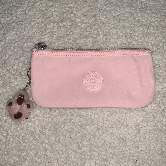 Kipling Pastel Pink Clutch Wallet - Picture 1 of 17